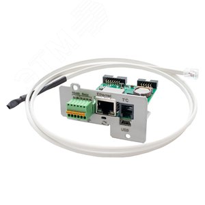 Изображение товара Плата расширения интерфейсов IC-SNMP/mini-USB для инверторных стабилизаторов от 6000 ВА, однофазных ИБП от 1000 до 10000 ВА (шт)