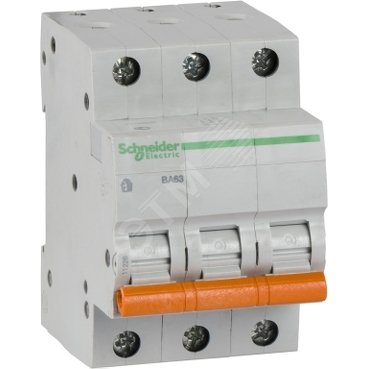 Выключатель автоматический трехполюсный 32А С ВА63 4.5кА 11226 Schneider Electric - превью