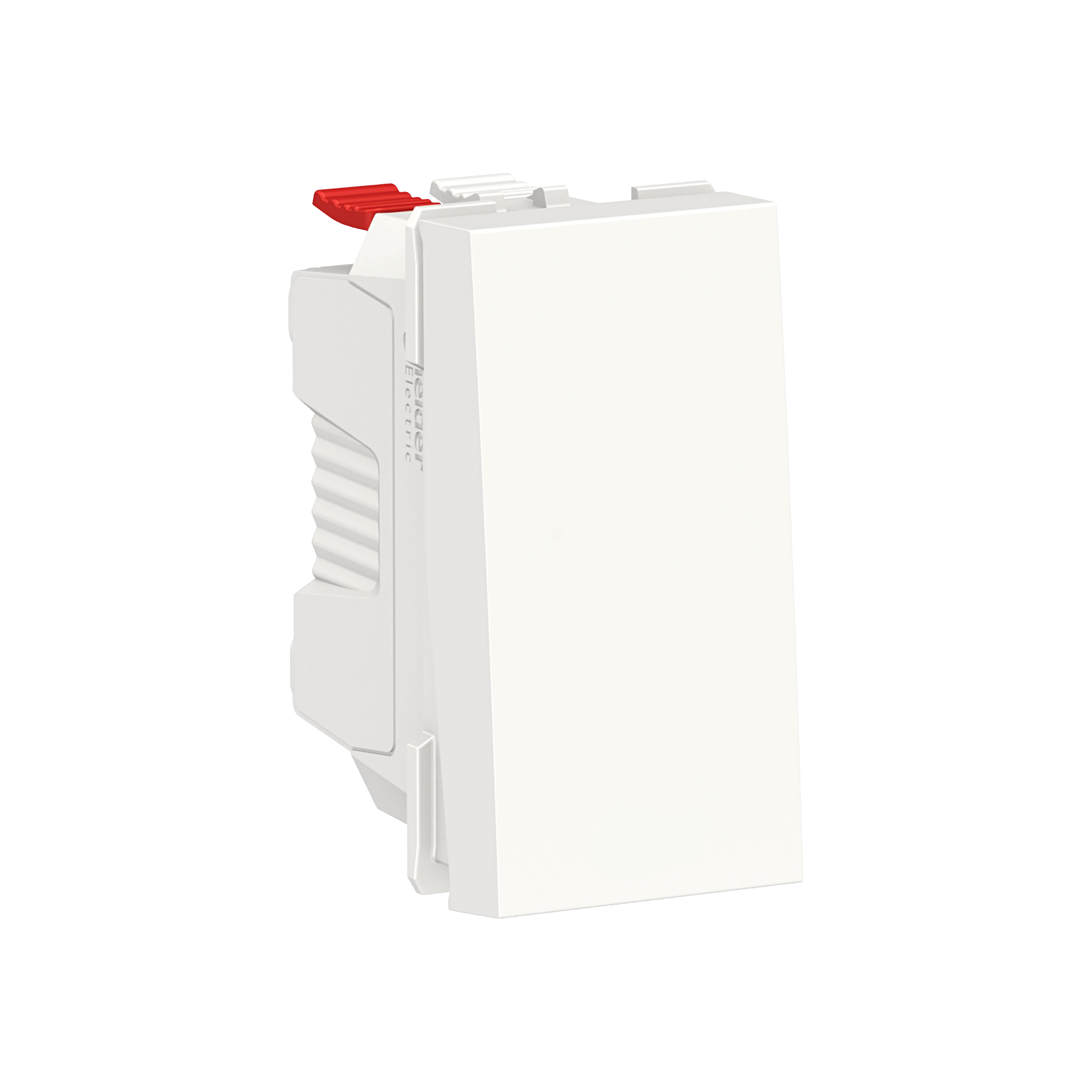 Выключатель UNICA MODULAR одноклавишный кнопочный схема 1 10 A 1 модуль белый NU310618 Schneider Electric - превью 2