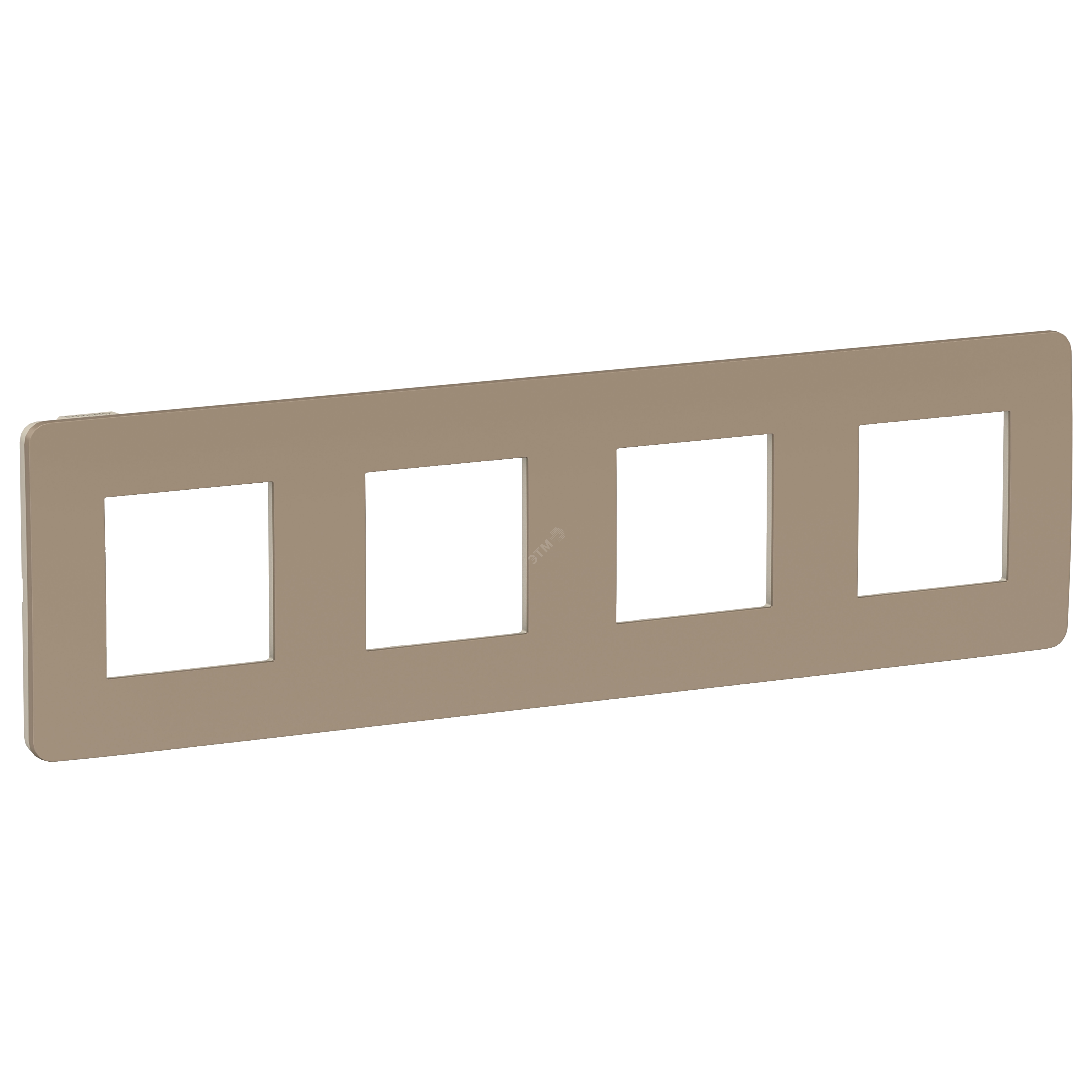 Изображение товара Рамка UNICA STUDIO четырехпостовая песочный/бежевый (шт)