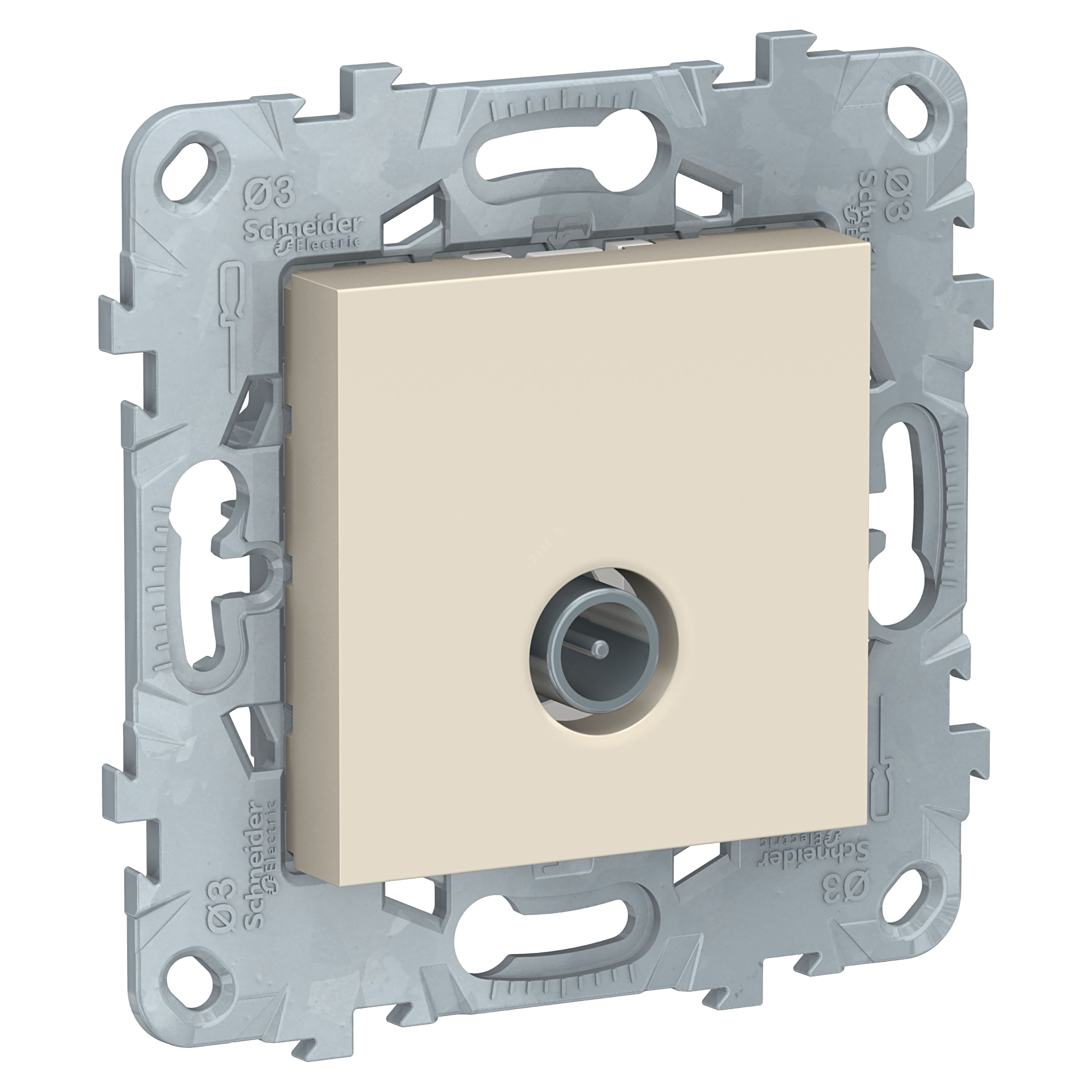 Изображение товара Розетка UNICA NEW TV проходная бежевый (шт)