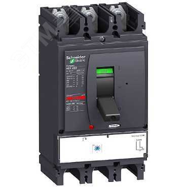 Выключатель автоматический 3П3Т MICROLOGIC 1.3 M 320A NSX400N LV432749 Schneider Electric - превью 5