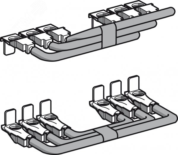 Блокировка механическая с электронным блоком LA9D11569 Schneider Electric - превью 2