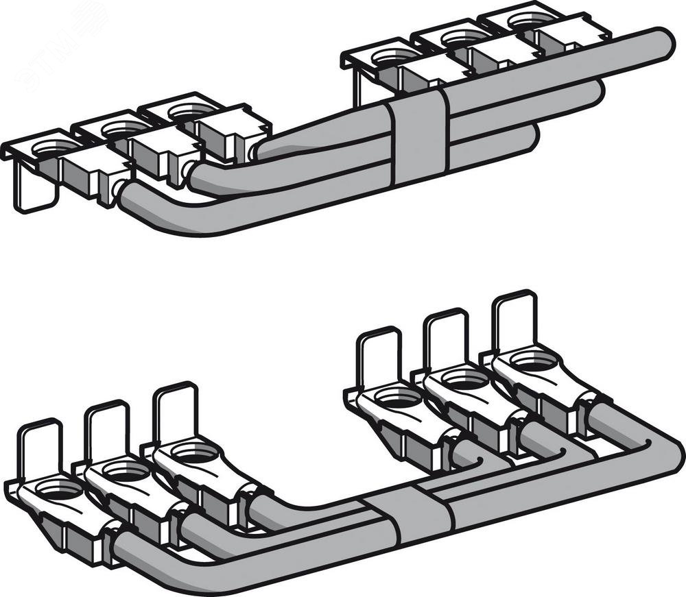 Блокировка механическая с электронным блоком LA9D11569 Schneider Electric - превью 3