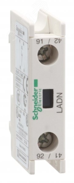 Блок контактный дополнительный к LC1-D фронтальный 1но LADN10 Schneider Electric - превью 2
