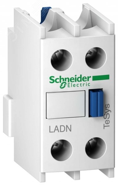 Блок контактный дополнительный 2НО фронтальный монтаж кабель LADN206 Schneider Electric - превью 2
