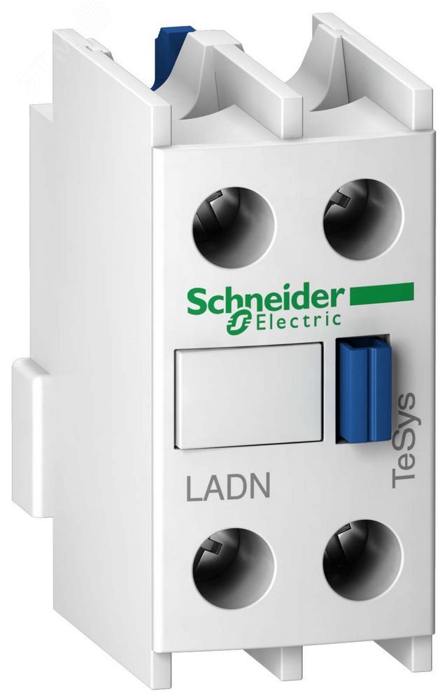 Блок контактный дополнительный к LC1-D фронтальный 2но LADN20 Schneider Electric - превью 3
