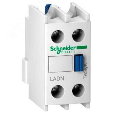 Блок контактный дополнительный к LC1-D фронтальный 1но+1нз LADN11 Schneider Electric - превью 7