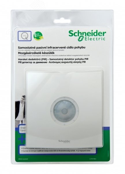 Датчик движения для помещений 360 градусов блистер CCTR1PA02 Schneider Electric - превью 4