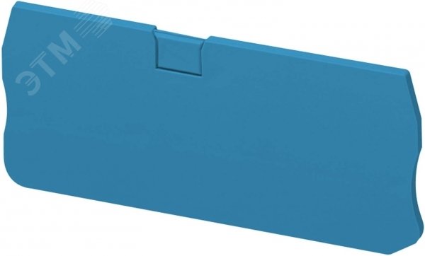 Крышка торцевая 2.2мм 4 точки присоединения синяя под пружинные клеммы NSYTRR24/NSYTRP24 NSYTRACR24BL Schneider Electric - превью 2