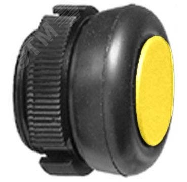Головка кнопки круглая желтая XACA9415 Schneider Electric - превью 3