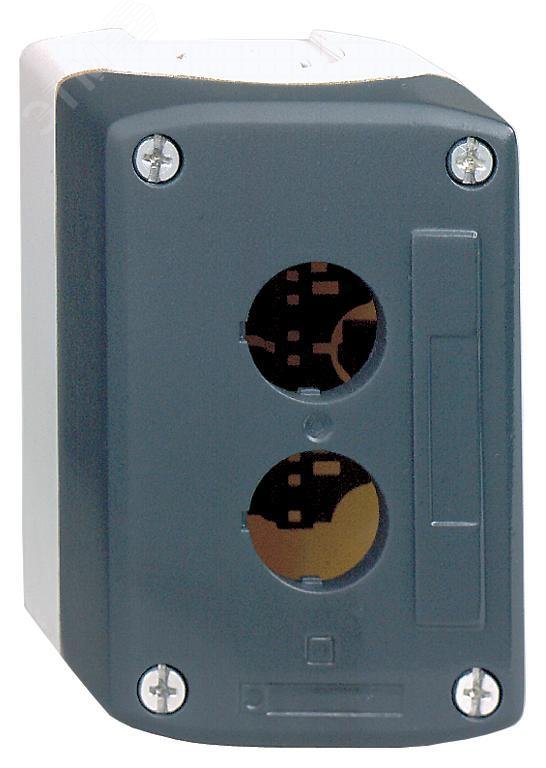 Пост кнопочный пустой с 2 кнопками XALD02 Schneider Electric - превью 4