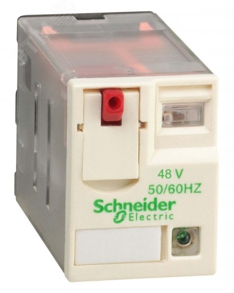 Реле промежуточное RXM 12А 230В 2ПК с индикацией без розетки RXM2AB2P7 Schneider Electric - превью 3