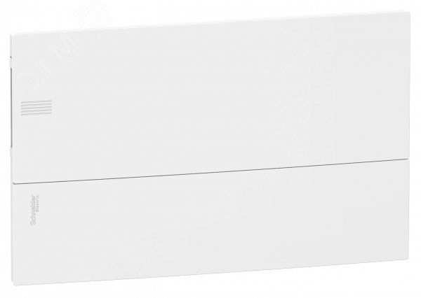 Щит распределительный встраиваемый ЩРв-П-18 IP40 пластиковый белая дверь Mini Pragma NEW MIP22118 Schneider Electric - превью 2