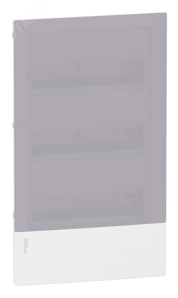 Щит распределительный встраиваемый ЩРв-П-36 IP40 пластиковый прозрачная дверь белый Mini Pragma NEW MIP22312S Schneider Electric - превью 4