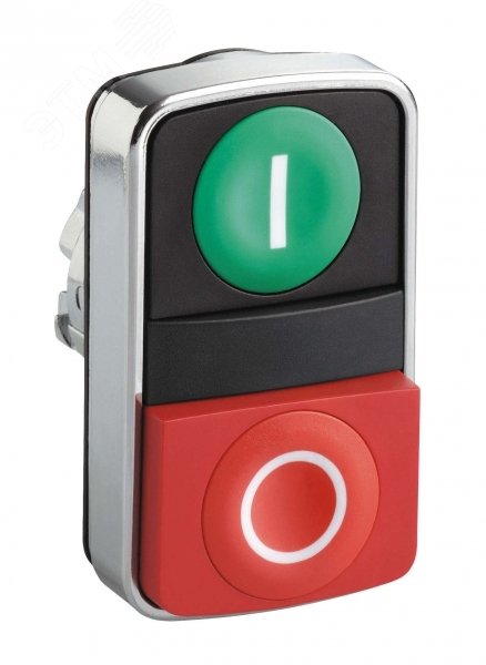 Головка кнопки двойная с маркировкой ZB4BL7341 Schneider Electric - превью