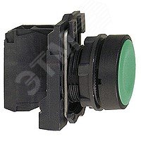 Кнопка зеленая без фиксации 22 мм 1но XB5AA31 Schneider Electric - превью 8