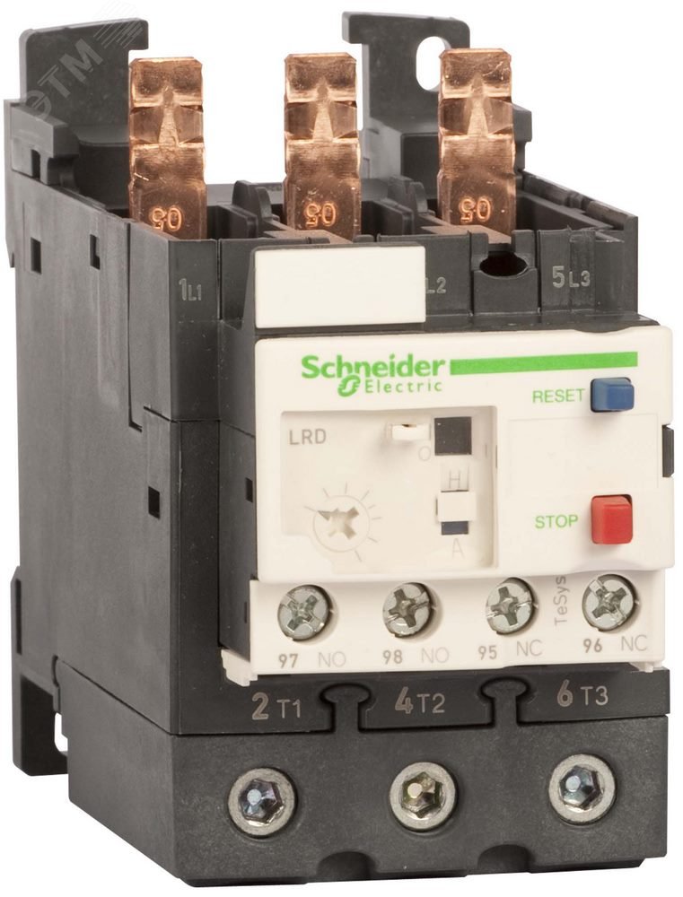 Реле тепловое 37-50A LRD350 Schneider Electric - превью 3