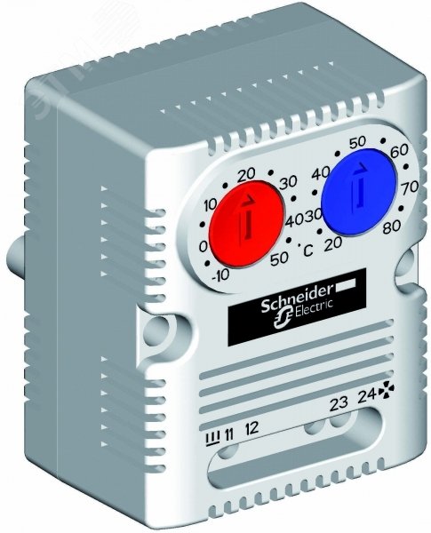 Термостат с двумя регулируемыми уставками NSYCCOTHD Schneider Electric - превью 3