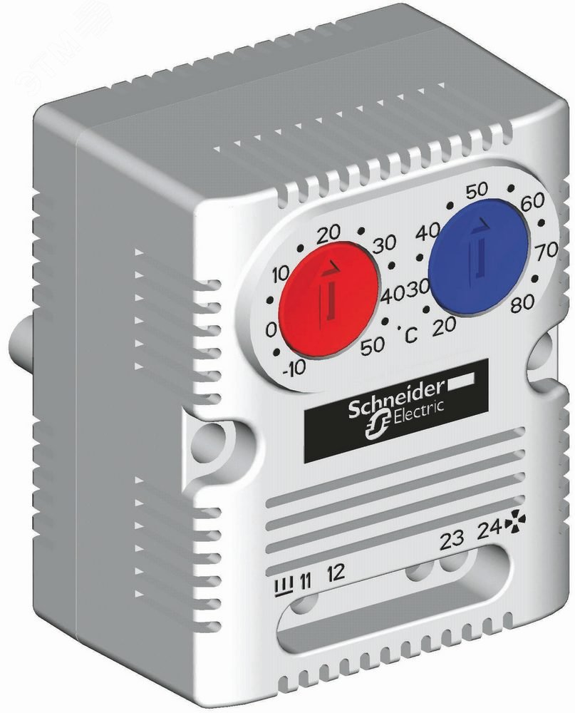 Термостат с двумя регулируемыми уставками NSYCCOTHD Schneider Electric - превью 5