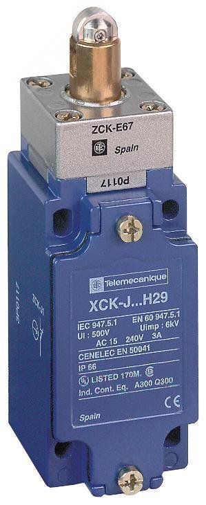 Выключатель концевой XCKJ567H29 Schneider Electric - превью 5