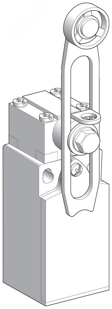 Выключатель концевой рычаг с роликом 1НО+1НЗ XCKN2145P20 Schneider Electric - превью 6