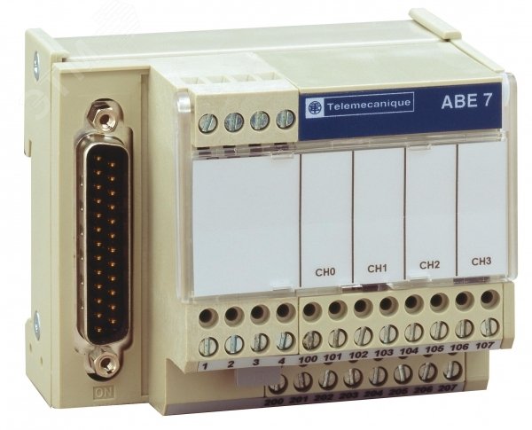 Блок для подключения ввода TC ABE7CPA412 Schneider Electric - превью 3