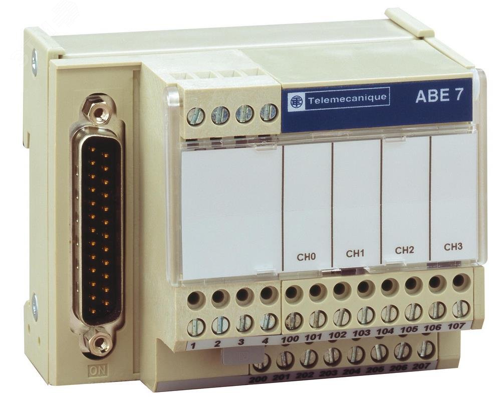 Блок для подключения ввода TC ABE7CPA412 Schneider Electric - превью 4