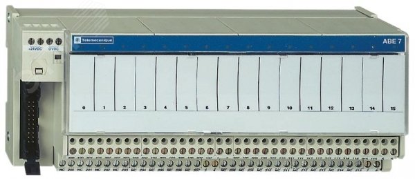 База 8 дискретных выходов реле 1NO/5А ABE7R08S210 Schneider Electric - превью 3