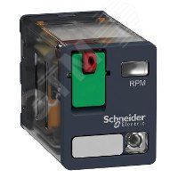 Реле 2CO светодиод 230В AC RPM22P7 Schneider Electric - превью 6