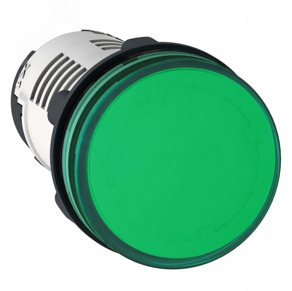 Лампа сигнальная светодиодная зеленая 220V 50Hz XB7EV03MP Schneider Electric - превью 2