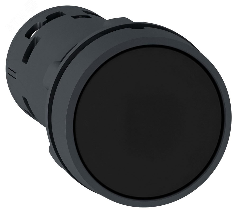 Кнопка черная с фиксацией 22мм но+нз XB7NH25 Schneider Electric - превью 4