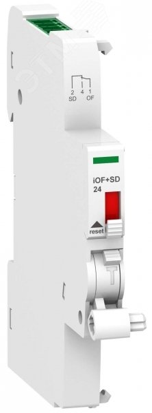 iOF+SD24 дополнительное устройство сигнализации (Ti24) A9A26897 Schneider Electric - превью 3