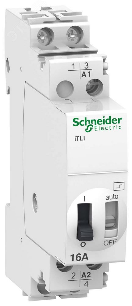 Реле импульсное iTLI 16А 1НО 230В АС 110В DС A9C30815 Schneider Electric - превью 5