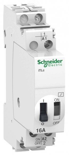 Реле импульсное с центральным управлением iTLc 16A 1НО 230В АС A9C33811 Schneider Electric - превью 4