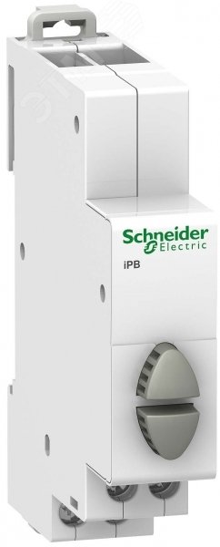 Кнопка управления iPB серая 1НО/1НО A9E18035 Schneider Electric - превью 4