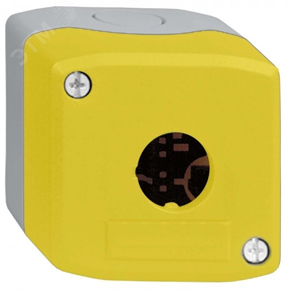 Пост кнопочный 1 кнопка желтый XALK01 Schneider Electric - превью 2