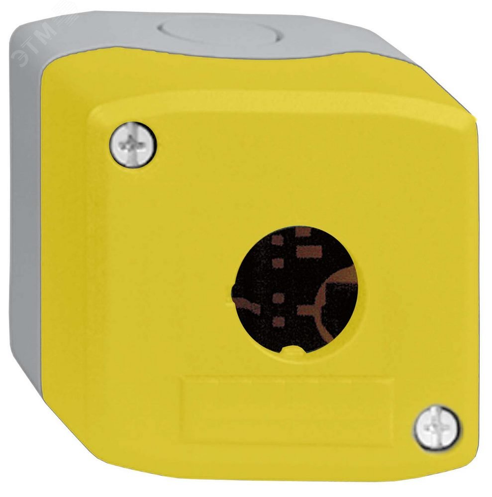 Пост кнопочный 1 кнопка желтый XALK01 Schneider Electric - превью 4