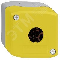 Пост кнопочный 1 кнопка желтый XALK01 Schneider Electric - превью 6