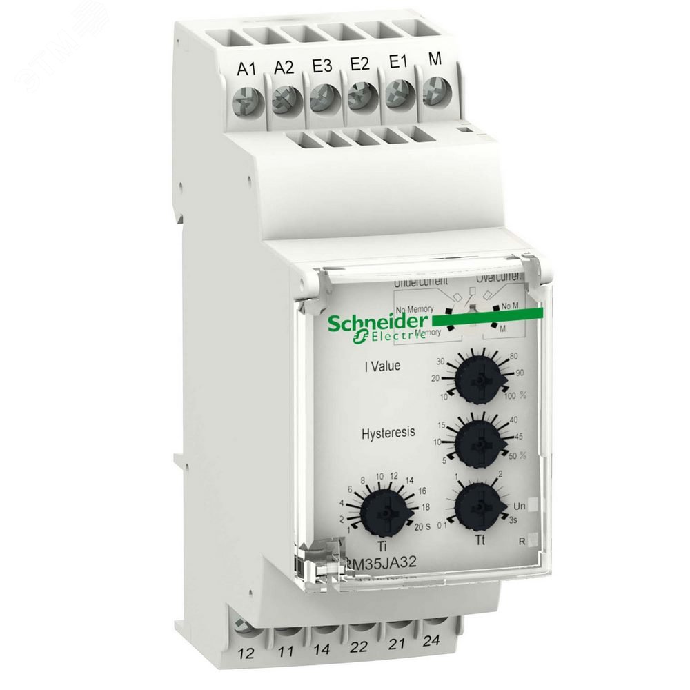 Реле контроля фаз повышения/понижения тока RM35JA32MW Schneider Electric - превью 5