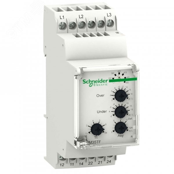 Реле контроля фаз мультифункциональное RM35TF30 Schneider Electric - превью 3