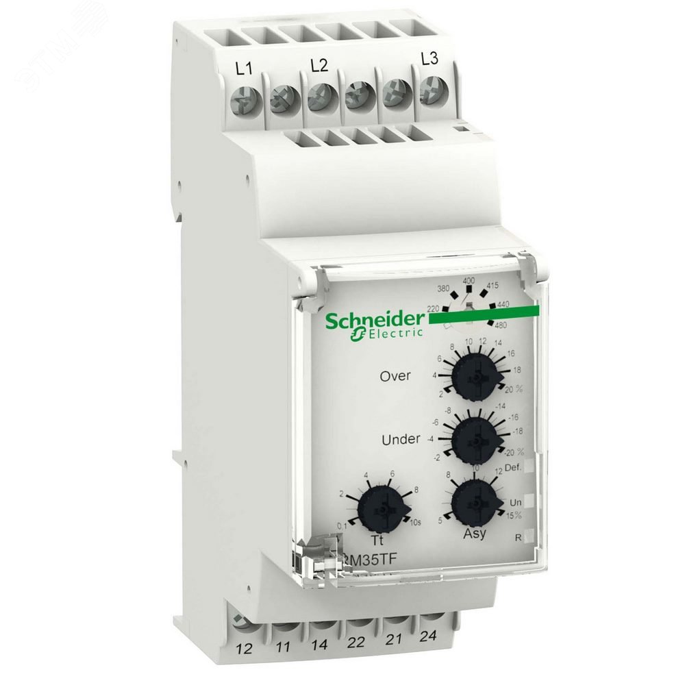 Реле контроля фаз мультифункциональное RM35TF30 Schneider Electric - превью 5