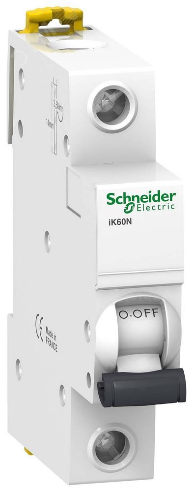 Выключатель автоматический однополюсный 10А С iK60N 6кА A9K24110 Schneider Electric - превью 5