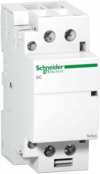 Контактор модульный 2п 2НО 63А 220В 50Гц GC6320M5 Schneider Electric - превью 2