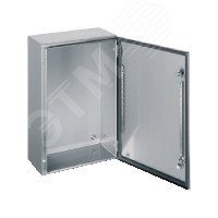 Шкаф со сплошной дверью 600х600х250мм нержавеющая сталь NSYS3X6625H Schneider Electric - превью 6