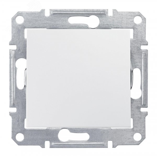 Выключатель одноклавишный, в рамку, белый кнопочный SDN0700121 Schneider Electric - превью 2