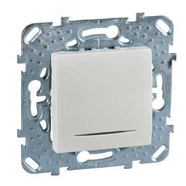 Выключатель одноклавишный, с индикатором, в рамку, белый SDN0400321 Schneider Electric - превью 4