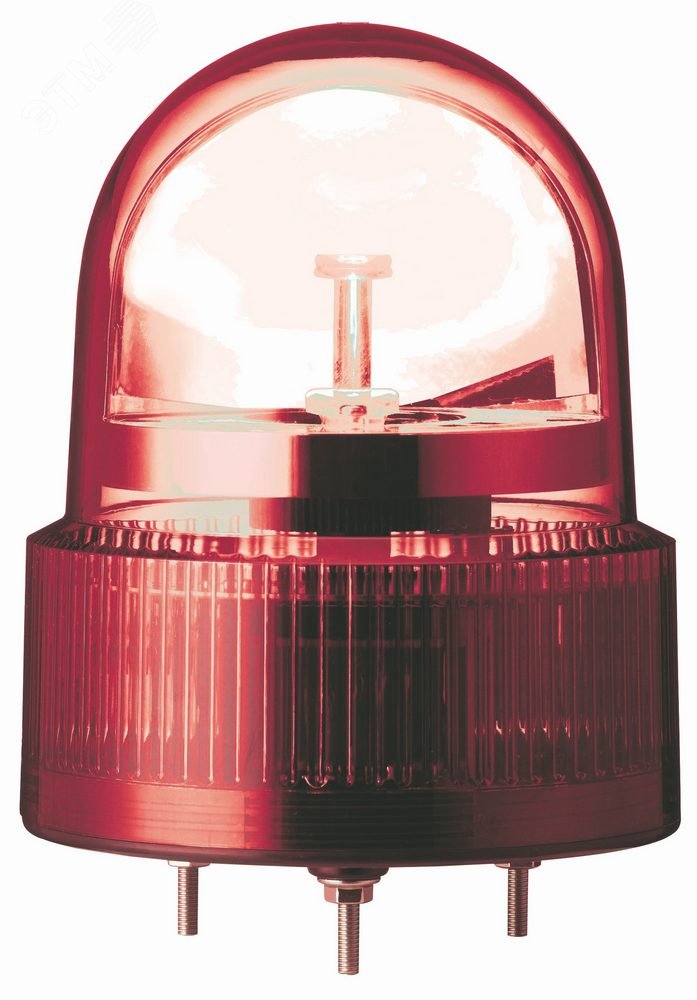 Лампа маячок вращающийся красный 24В AC/DC 1206ММ XVR12B04S Schneider Electric - превью 4