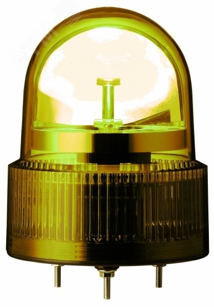 Лампа маячок вращающаяся оранжевый 24В AC/DC 120 мм XVR12B05S Schneider Electric - превью 2