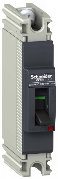 Выключатель автоматический однополюсный EZC100 18 KA/240В 50 A EZC100N1050 Schneider Electric - превью 2